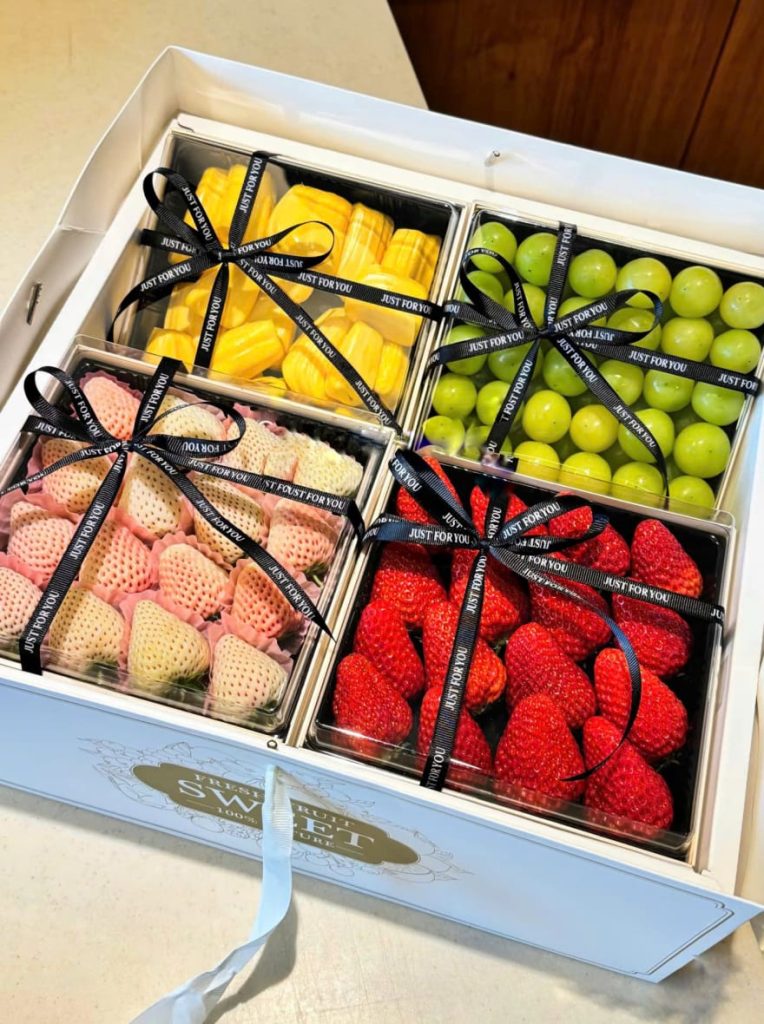 Trái cây cắt sẵn - Đóng gói