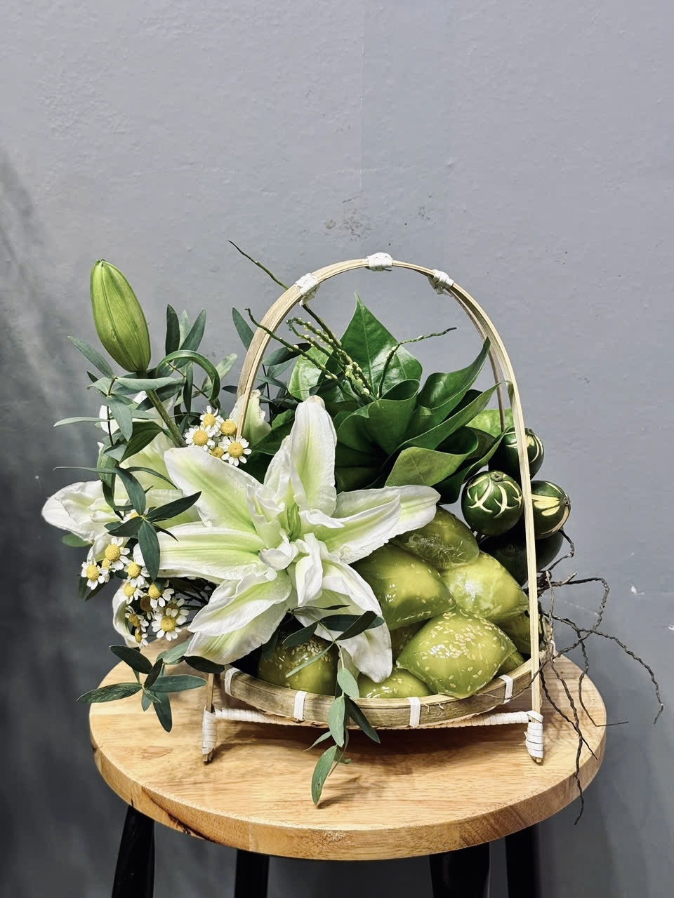 Giỏ quà tặng tân gia.