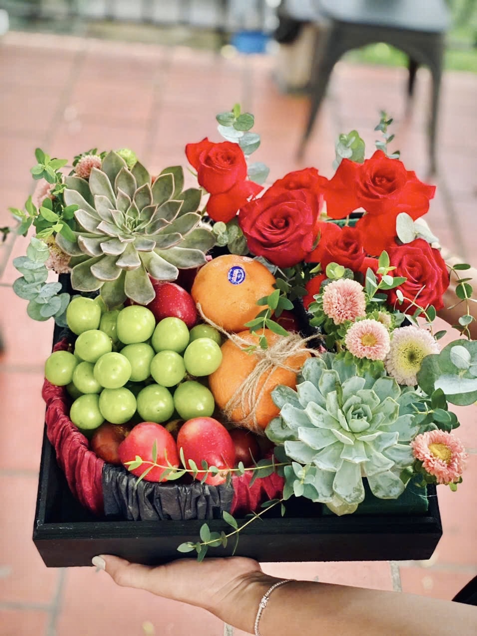 Giỏ quà tặng tân gia.