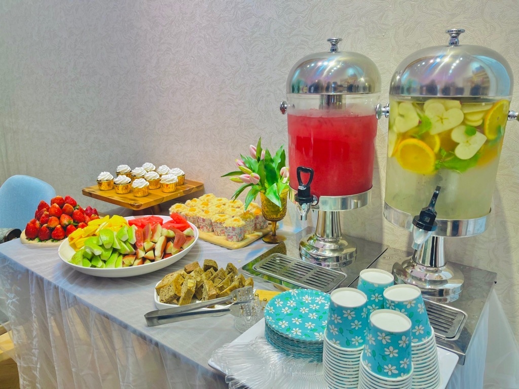 Teabreak cho tiệc cưới - Thức Uống Detox & Nước Ép Tươi