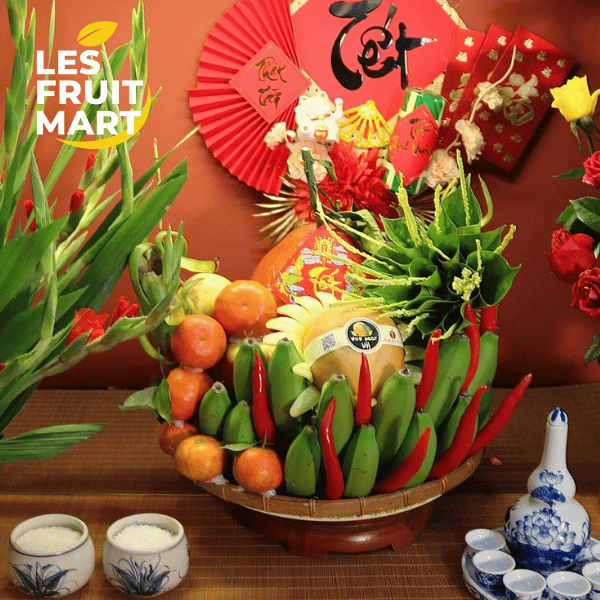 Mâm ngũ quả ngày Tết - Miền Bắc