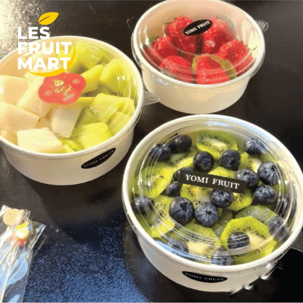 Set 3 hộp: Dâu, kiwi, dưa – cân bằng dinh dưỡng