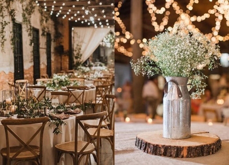 Thiết Kế Concept Teabreak Cho Tiệc Cưới - Rustic