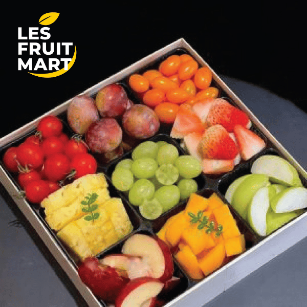 Trái cây cắt sẵn theo mùa - fruit set 3 mix