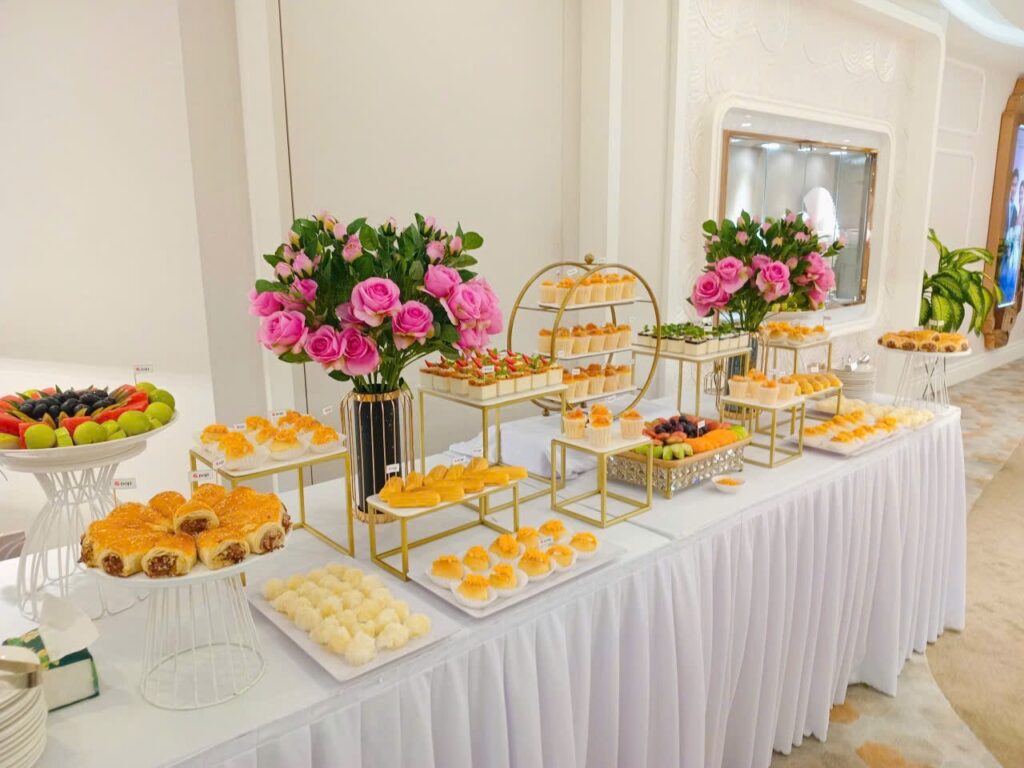 Teabreak Cho Tiệc Cưới - Pastel