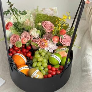 HỘP TRÒN HOA/ TRÁI CÂY PREMIUM