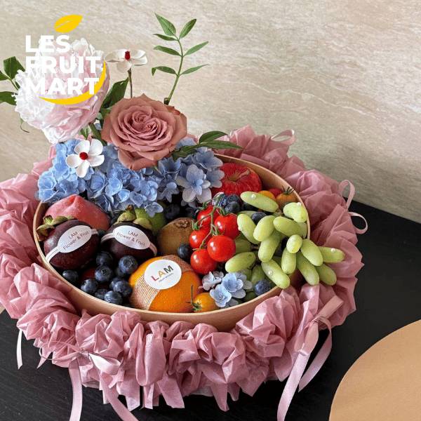 Những mẫu giỏ trái cây nhập khẩu cao cấp nổi bật tại Les Fruit Mart
