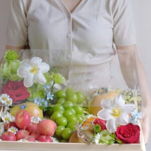 HỘP TRÁI CÂY/HOA TƯƠI CN
