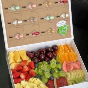 HỘP TRÁI CÂY CẮT SẴN/JUICE 005