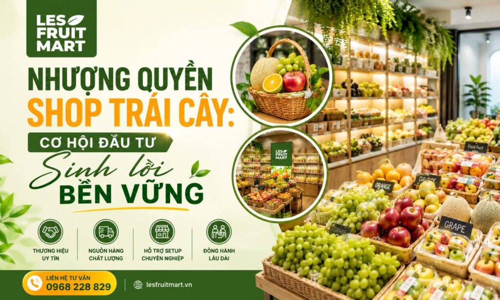 Nhượng quyền shop trái cây